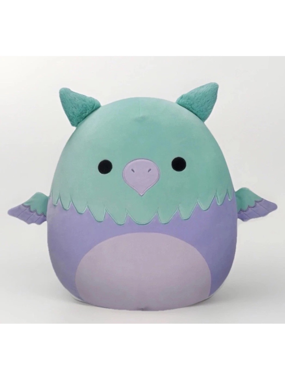 Original Squishmallows 16” Minerva the Griffin Plush Purple Teal Green toy NWOT